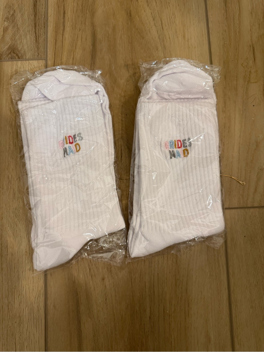 Bridesmaid Socks (2 pairs)